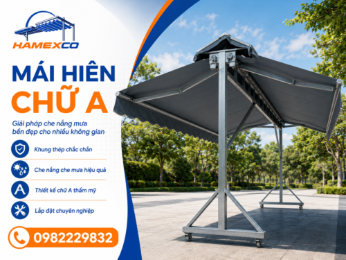 Mái hiên di động chữ A